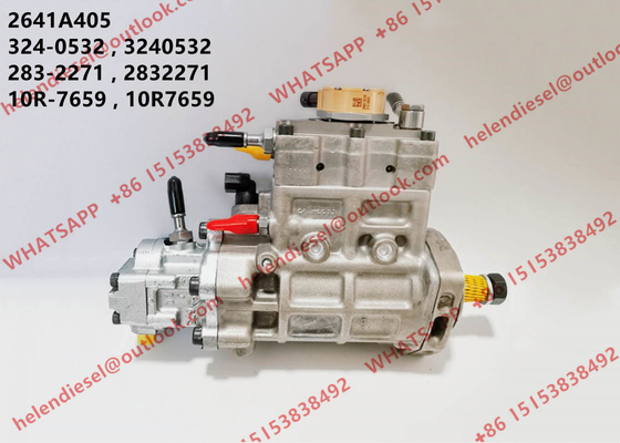 China Nueva CAT Fuel Pump auténtica 324-0532, 3240532, 10R-7659,10R7659, 283-2271, 2832271, SURTIDOR de GASOLINA de PERKINS 2641A405, 2641A405R proveedor